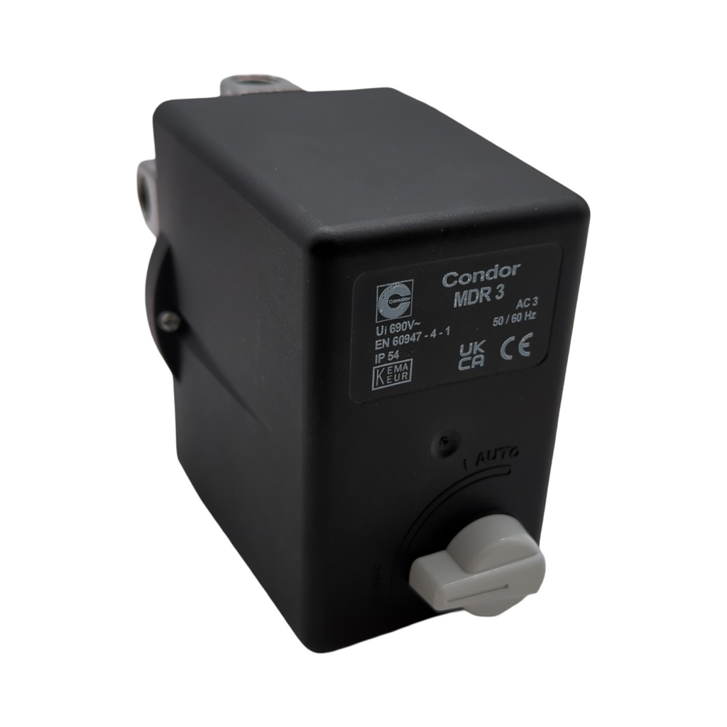 ELMAG CONDOR MDR 3 Druckschalter 11 bar 400 Volt Grau Schwarz 4,0-6,3A