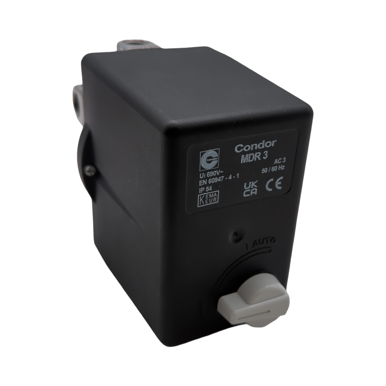 ELMAG CONDOR MDR 3 Druckschalter 11 bar 400 Volt Grau Schwarz 4,0-6,3A