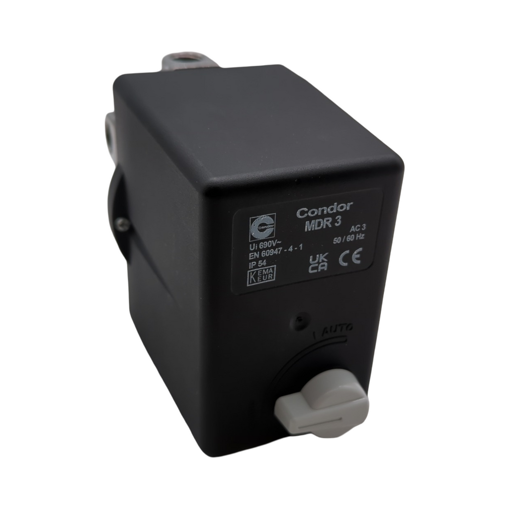 ELMAG CONDOR MDR 3 Druckschalter 11 bar 400 Volt Grau Schwarz 4,0-6,3A