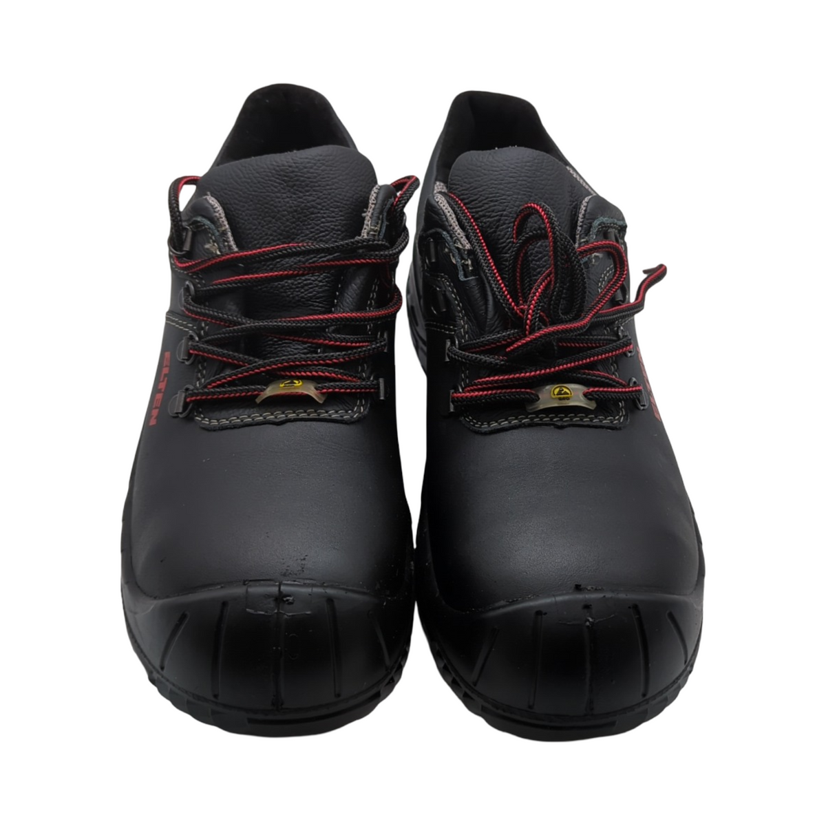 ELTEN RENZO XXW Sicherheitsschuhe Low S3 ESD Leder Stahlkappe leicht robust Schwarz Damen Herren Größe 42