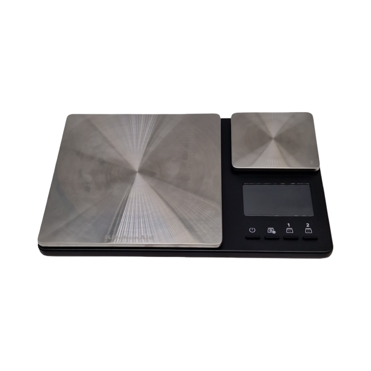 KitchenAid KQ909G Küchenwaage Doppel Plattform Glas Schwarz 5000g 3,18x21,34x30,23cm