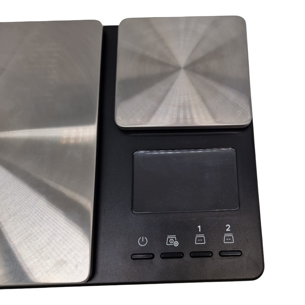 KitchenAid KQ909G Küchenwaage Doppel Plattform Glas Schwarz 5000g 3,18x21,34x30,23cm