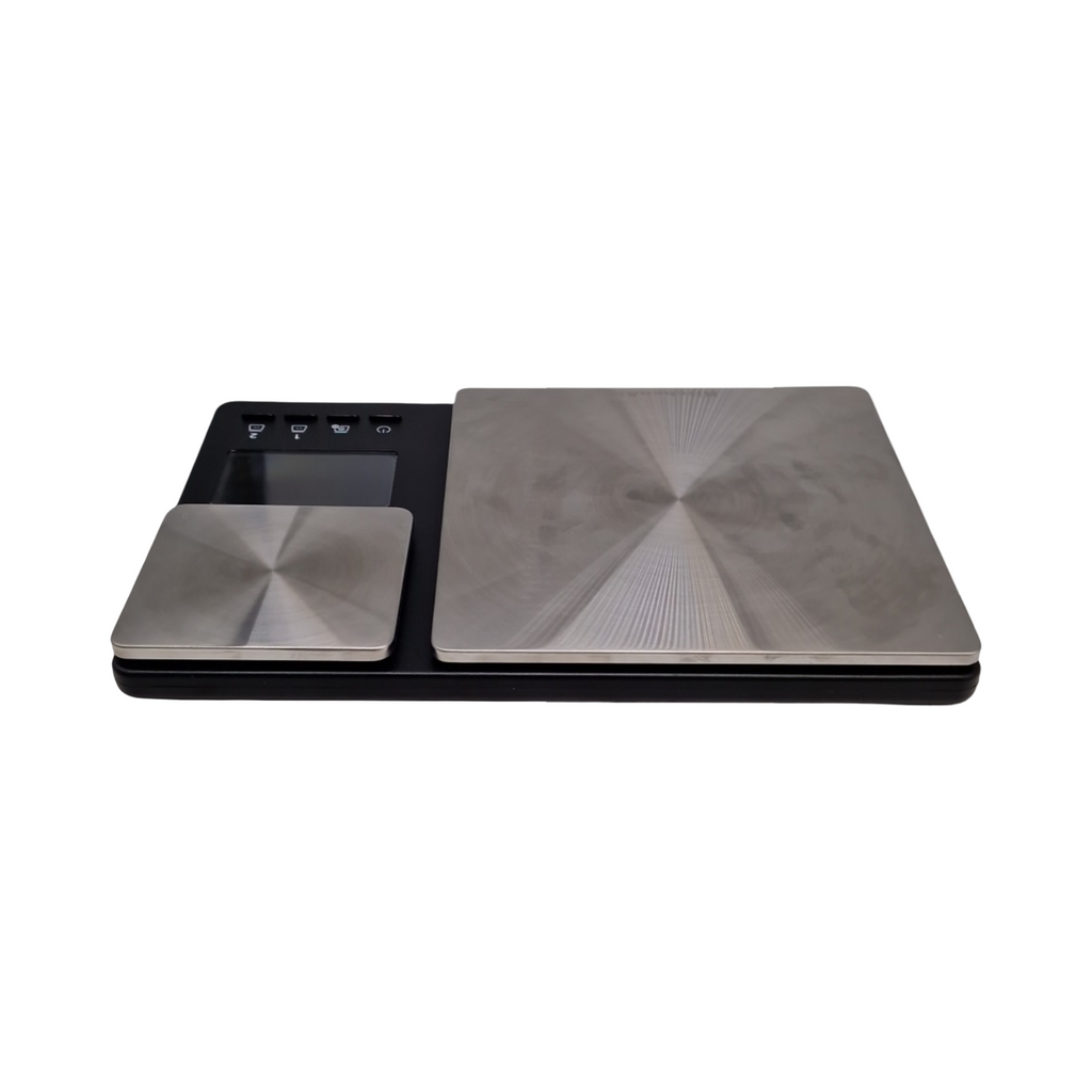 KitchenAid KQ909G Küchenwaage Doppel Plattform Glas Schwarz 5000g 3,18x21,34x30,23cm