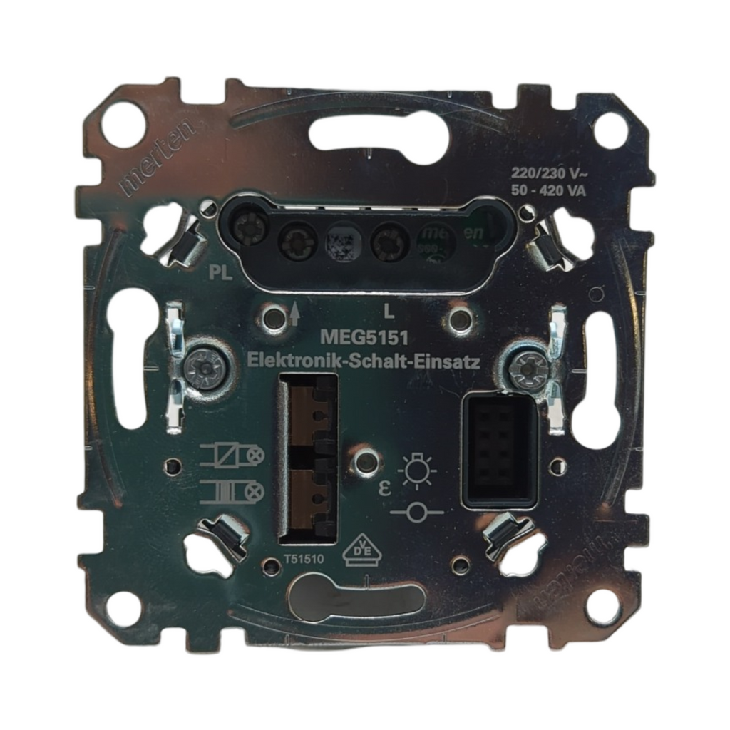 Merten MEG5151-0000 Elektronik-Schalt-Einsatz 1-fach Unterputz 50-420 VA
