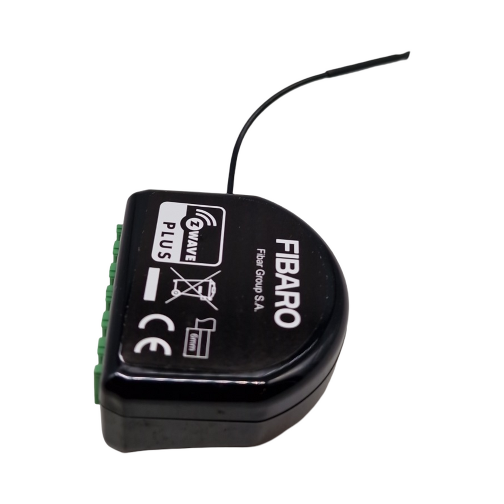 FIBARO Dubbele Schakelaar 2 FGS-223 Relaisschakelaar Z-Wave Plus Draadloze Aan/Uit-Trigger schwarz FIBARO Dubbele Schakelaar 2 Z-Wave Plus Relaisschakelaar, Draadloze Aan/Uit-Trigger, FGS-223, Zwart