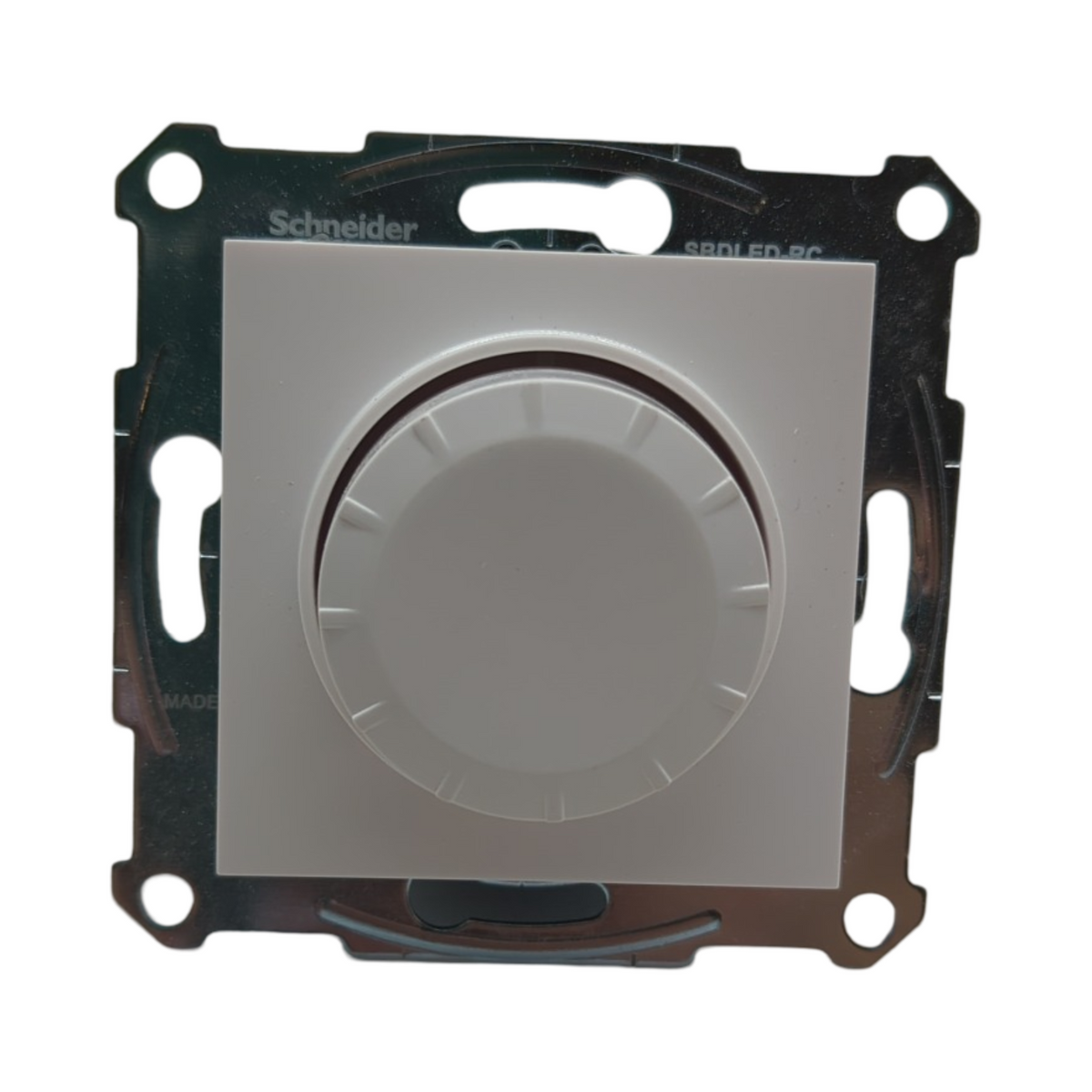 Asfora EPH6870121D Dimmer Drehregler LED Halogenlampen 230V 0-370W Unterputz Phasenabschnitt Weiß