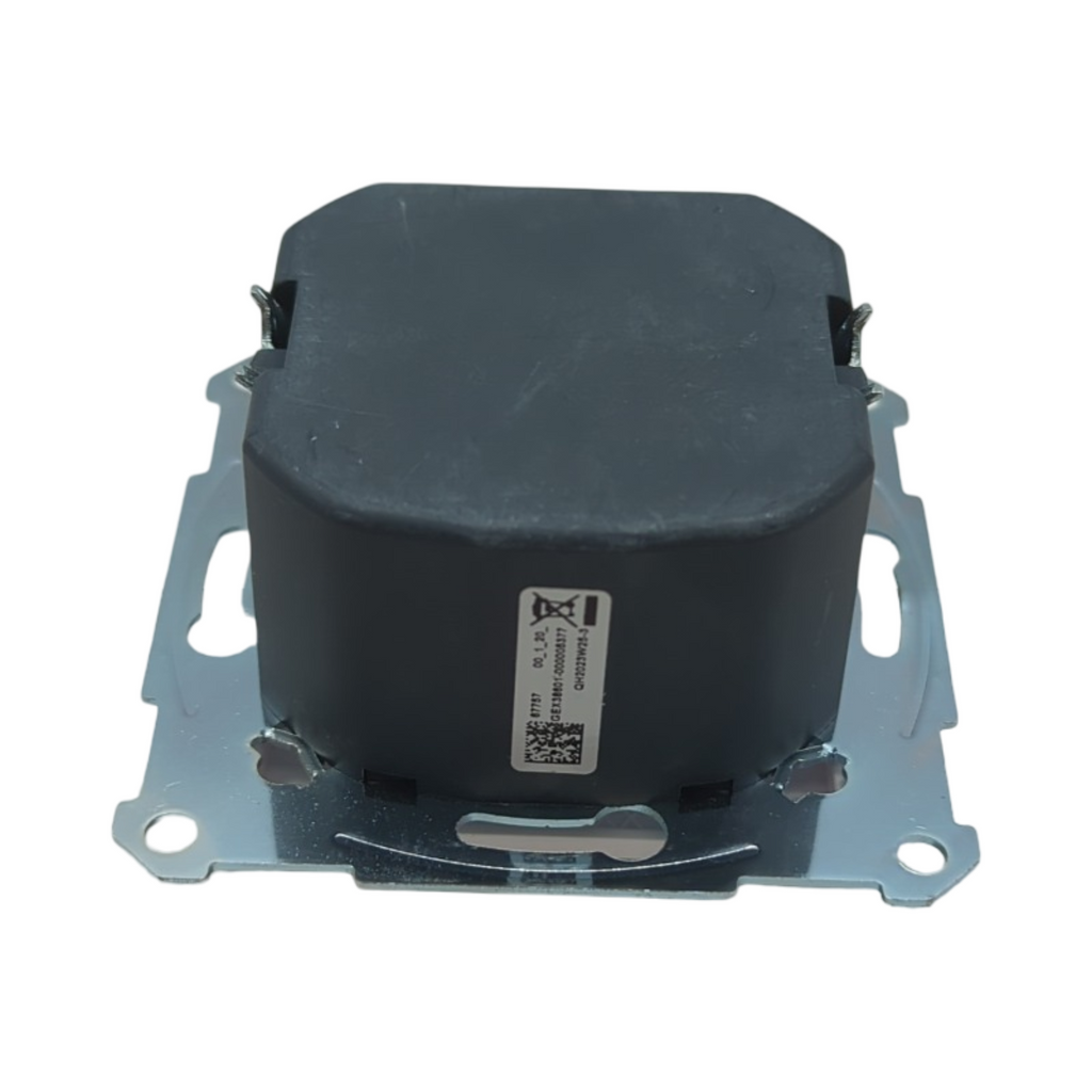 Asfora EPH6870121D Dimmer Drehregler LED Halogenlampen 230V 0-370W Unterputz Phasenabschnitt Weiß