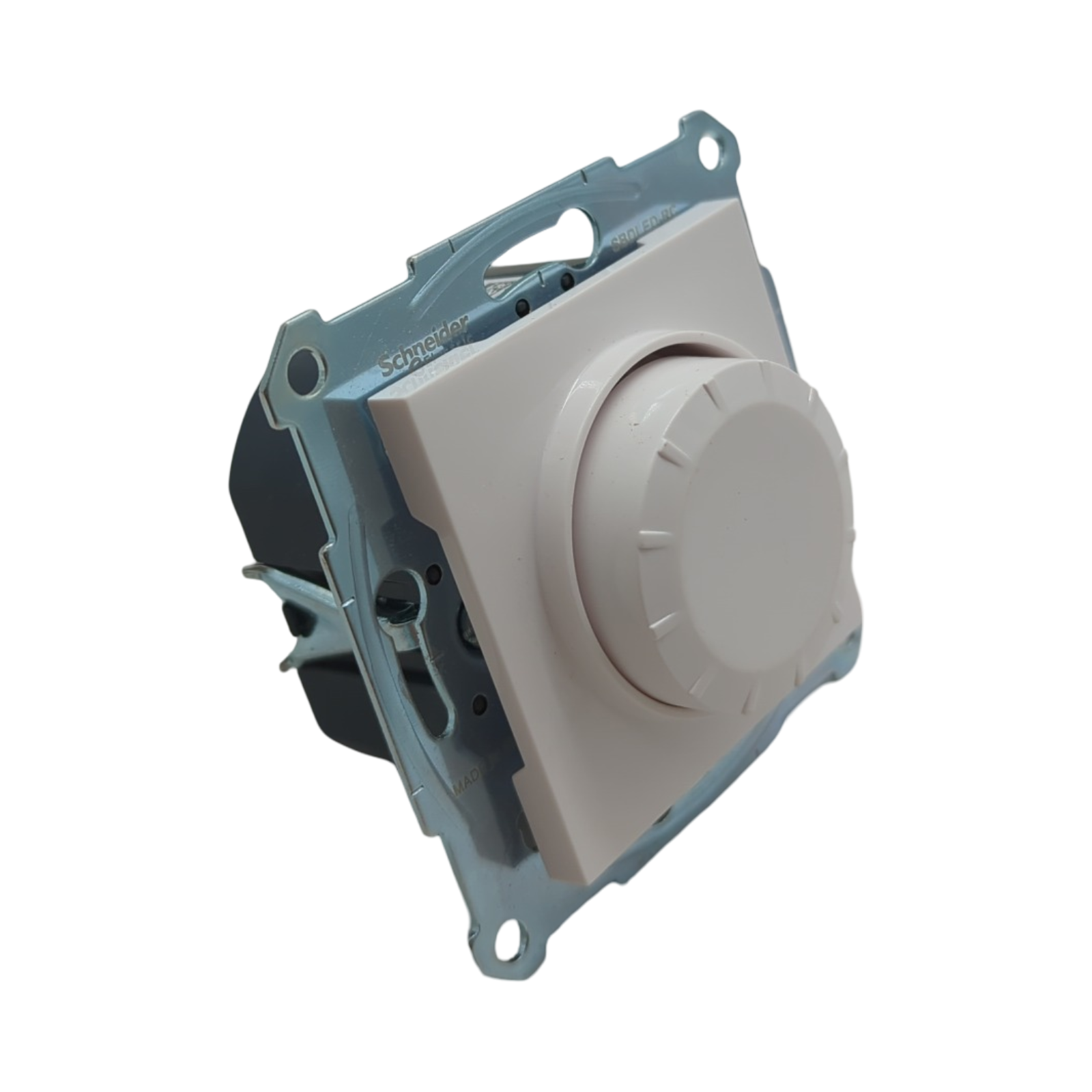 Asfora EPH6870121D Dimmer Drehregler LED Halogenlampen 230V 0-370W Unterputz Phasenabschnitt Weiß