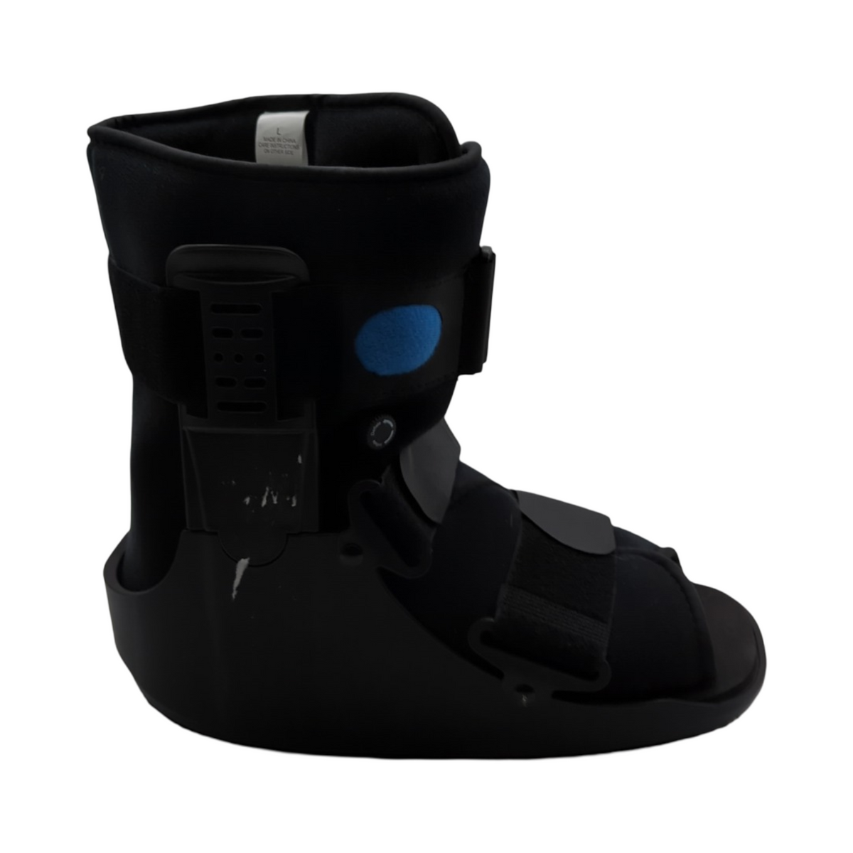 Shuyan Jiao aufblasbarer orthopädischer Wanderschuh für verstauchte Knöchel Dunkel Gr.L