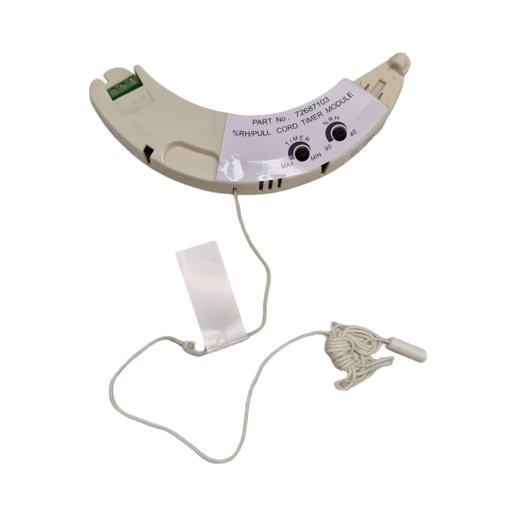 iCON HTM Steckmodul Feuchtigkeitssensor einstellbar 40–90% rF Nachlauf-Timer 2–45 Min Zugschalter-Aktivierung für iCON 15 30