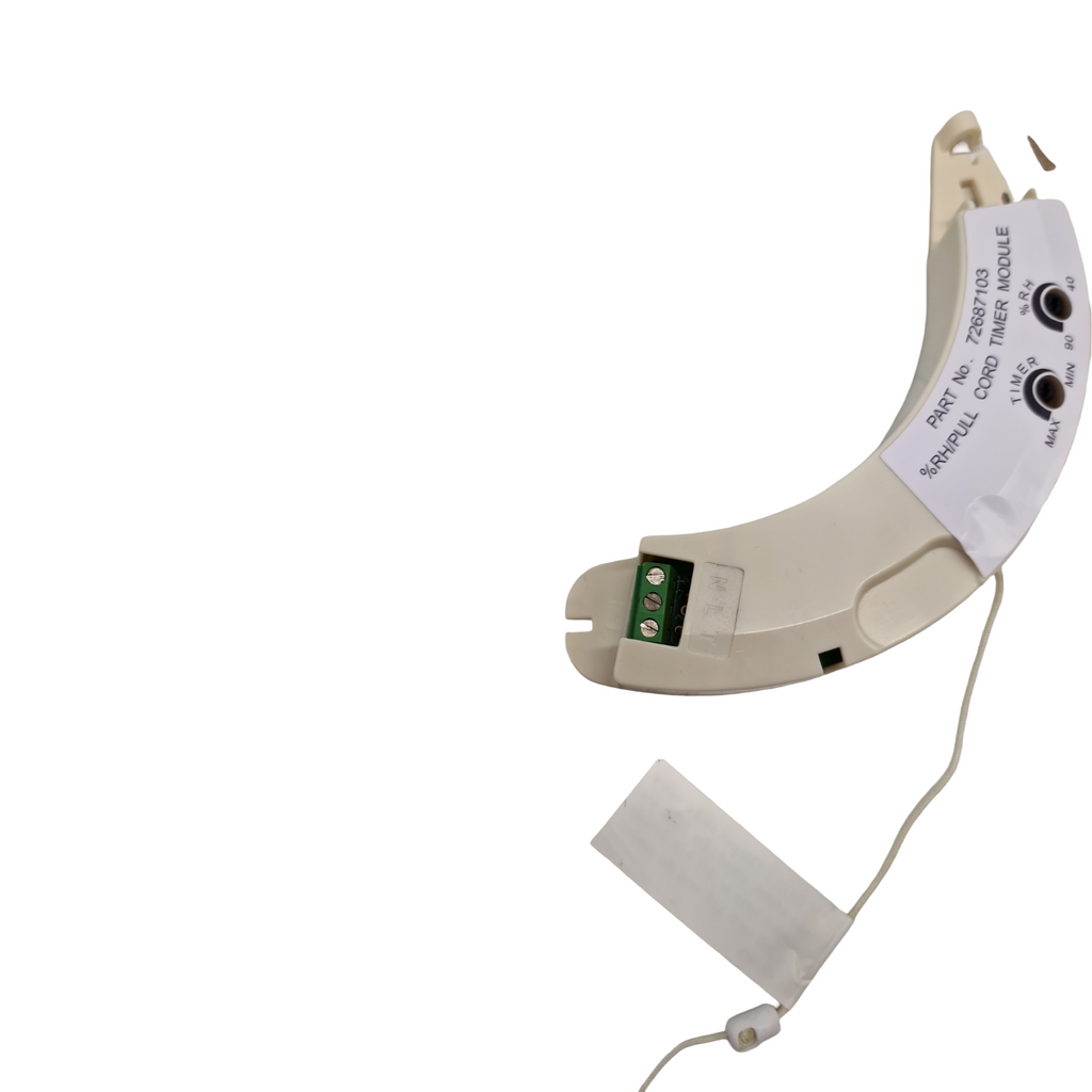 iCON HTM Steckmodul Feuchtigkeitssensor einstellbar 40–90% rF Nachlauf-Timer 2–45 Min Zugschalter-Aktivierung für iCON 15 30
