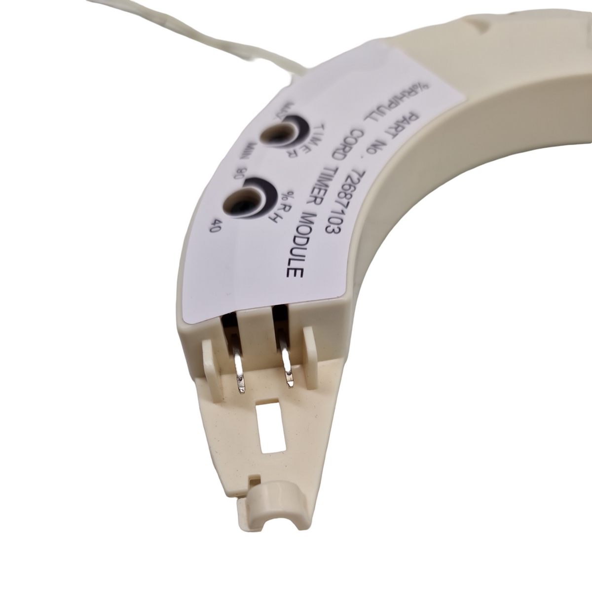 iCON HTM Steckmodul Feuchtigkeitssensor einstellbar 40–90% rF Nachlauf-Timer 2–45 Min Zugschalter-Aktivierung für iCON 15 30