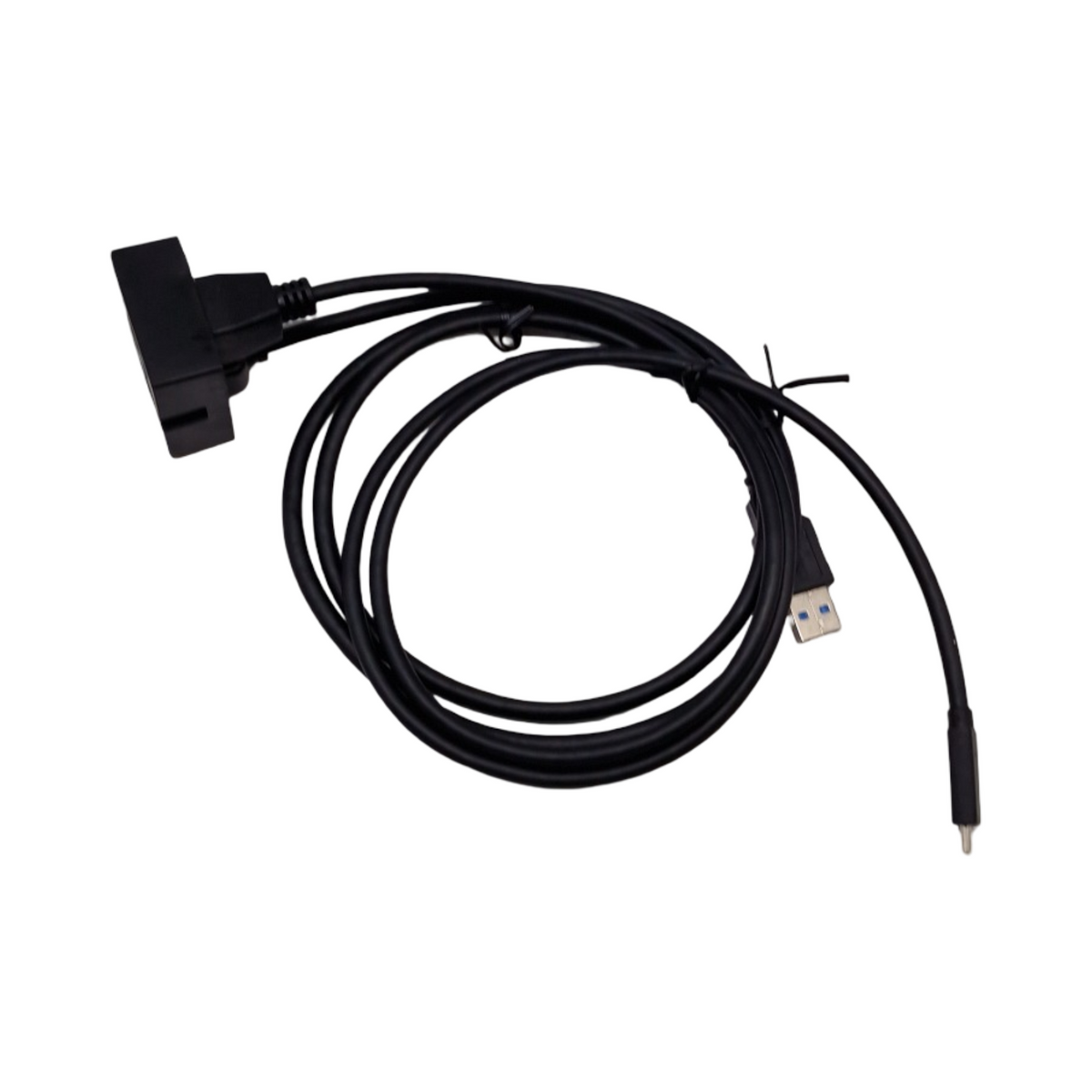 USB C & A Wechselmodul mit Netzteil für Einbausteckdosen schwarz