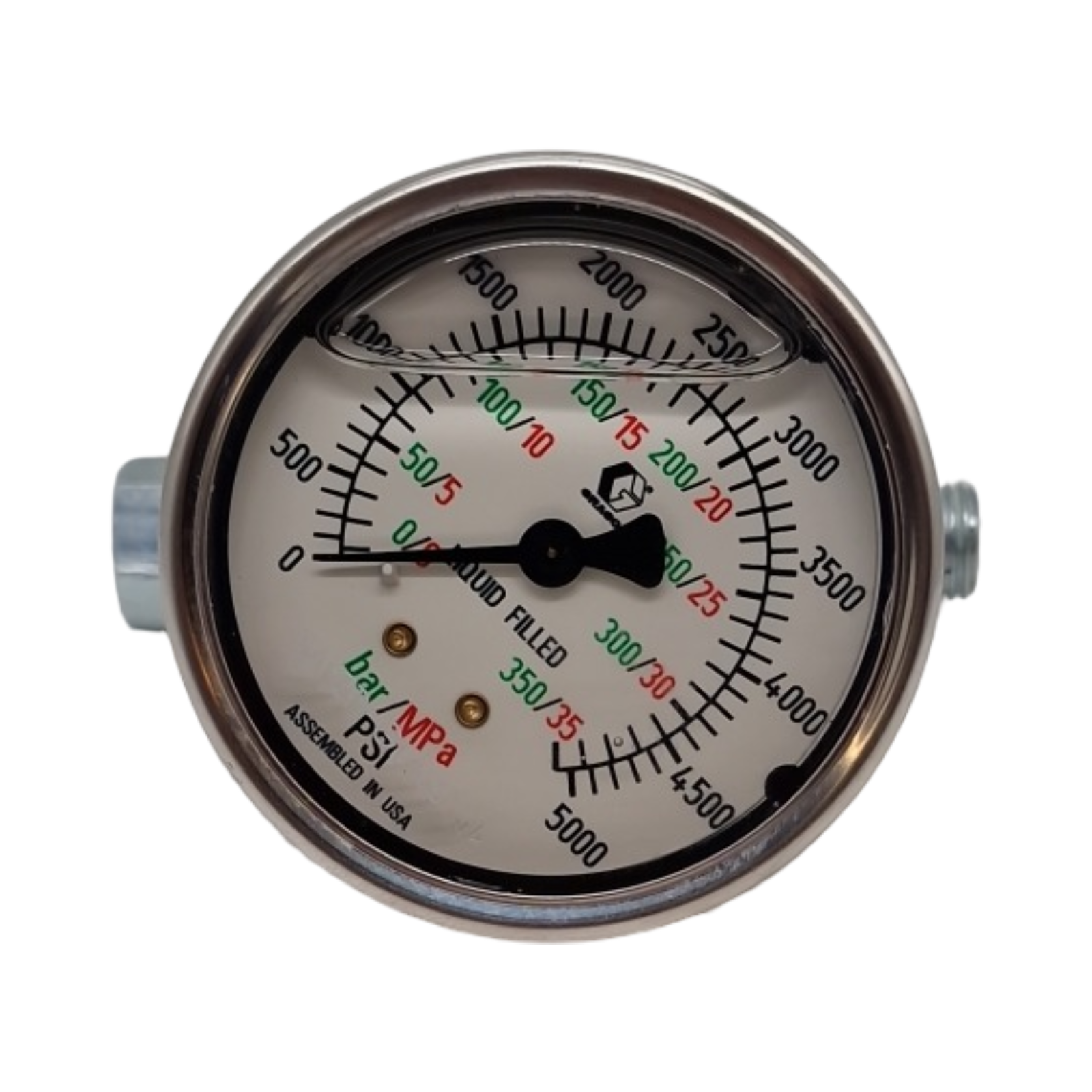 Graco 245856 Manometer Edelstahl für Magnum A20 A30 A45 A60 A80 A100 ProS19 ProS21