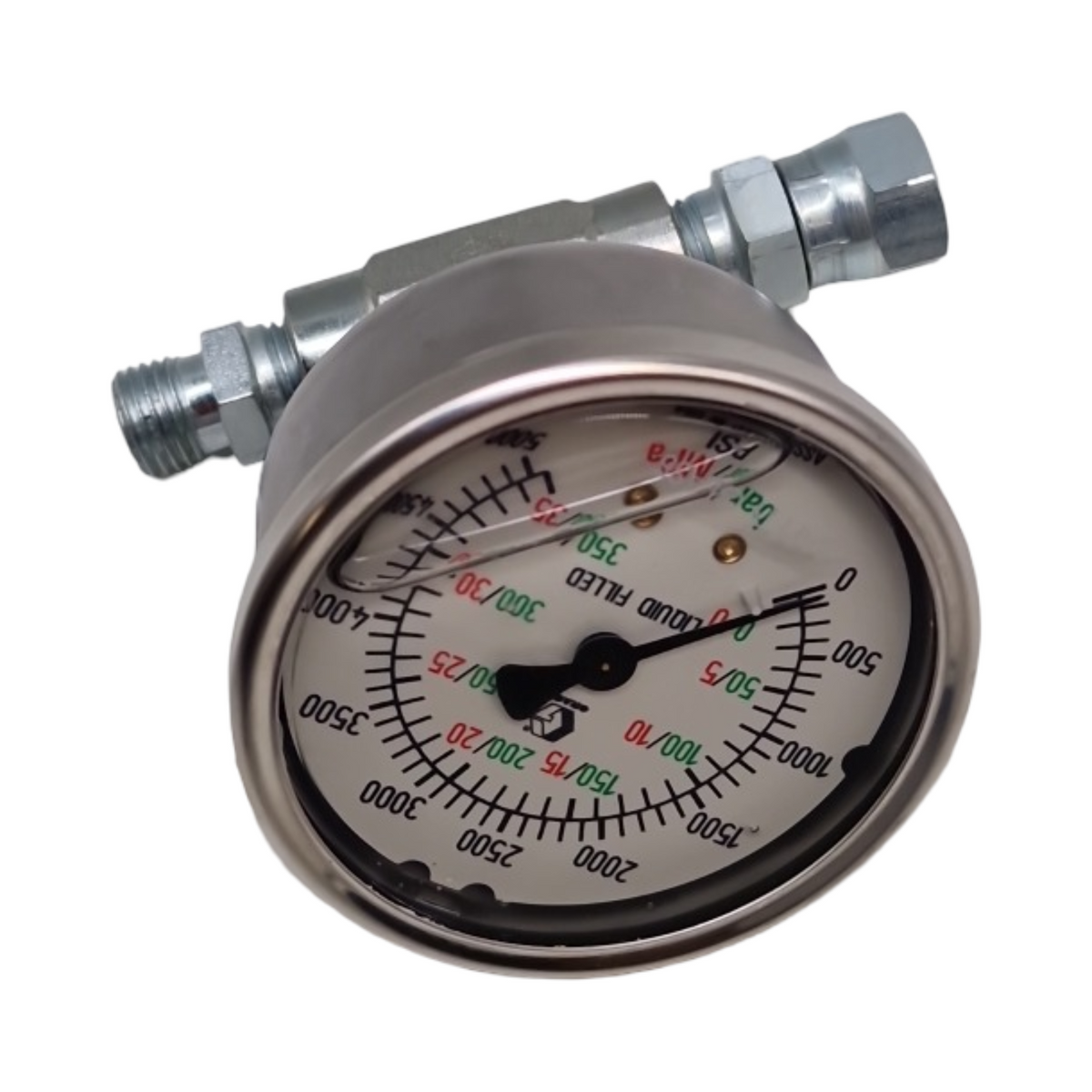 Graco 245856 Manometer Edelstahl für Magnum A20 A30 A45 A60 A80 A100 ProS19 ProS21