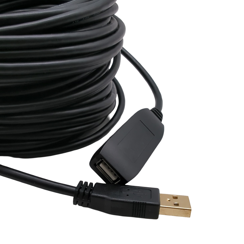 baolongking USB 2.0 Verlängerungskabel aktiver Repeater A-Stecker auf A-Buchse Signalverstärker 20m