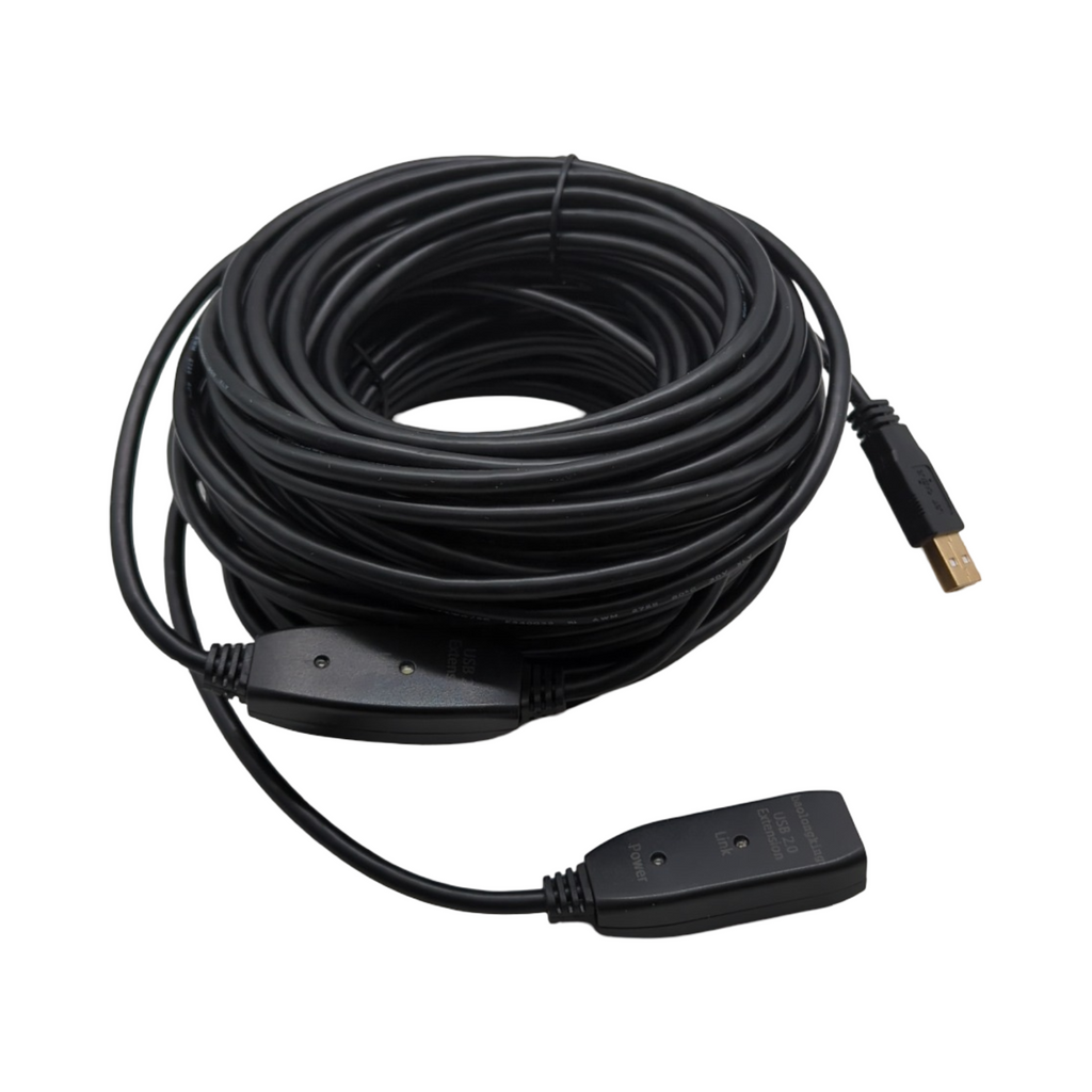 baolongking USB 2.0 Verlängerungskabel aktiver Repeater A-Stecker auf A-Buchse Signalverstärker 20m