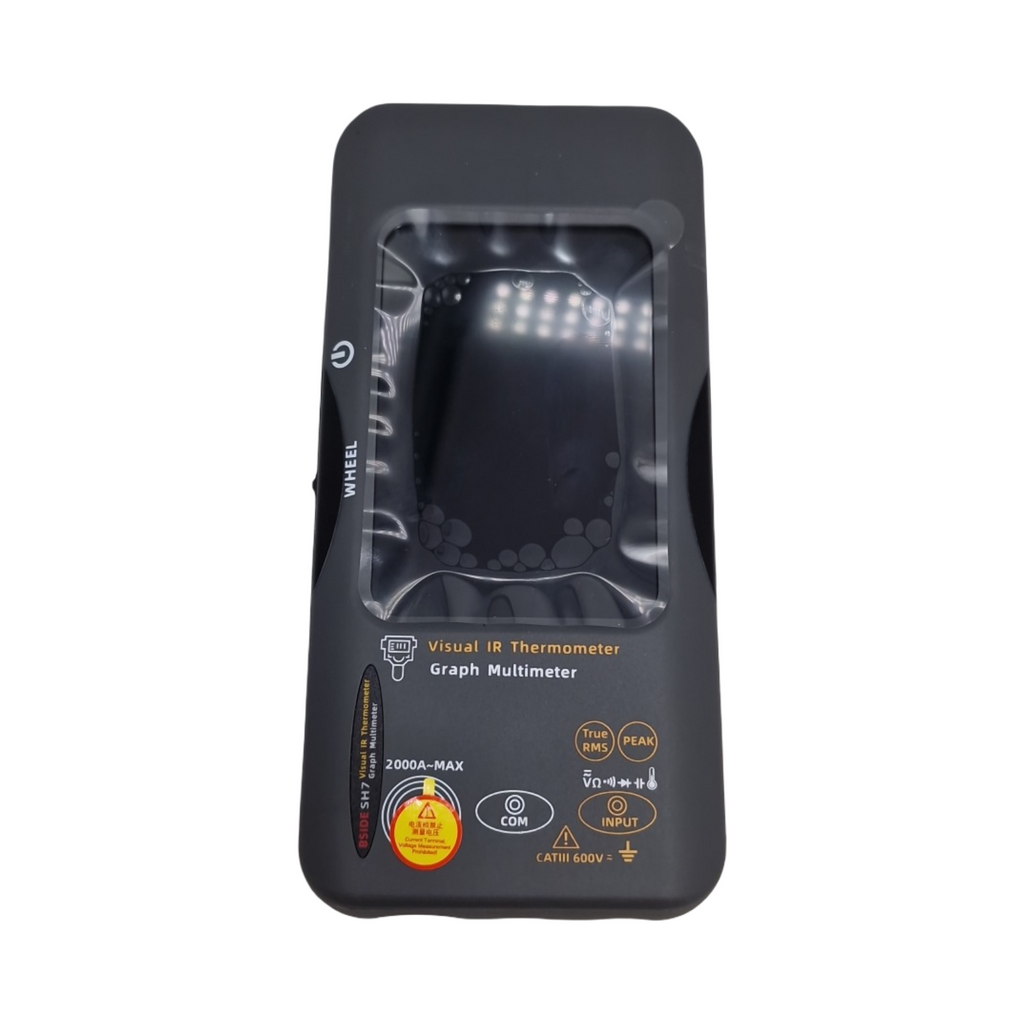 BSIDE SH7 Multimeter Wärmebildkamera Makro Objektiv 3,98 Zoll Touchscreen Thermokamera 320x320 IR-Auflösung 20000 Counts T