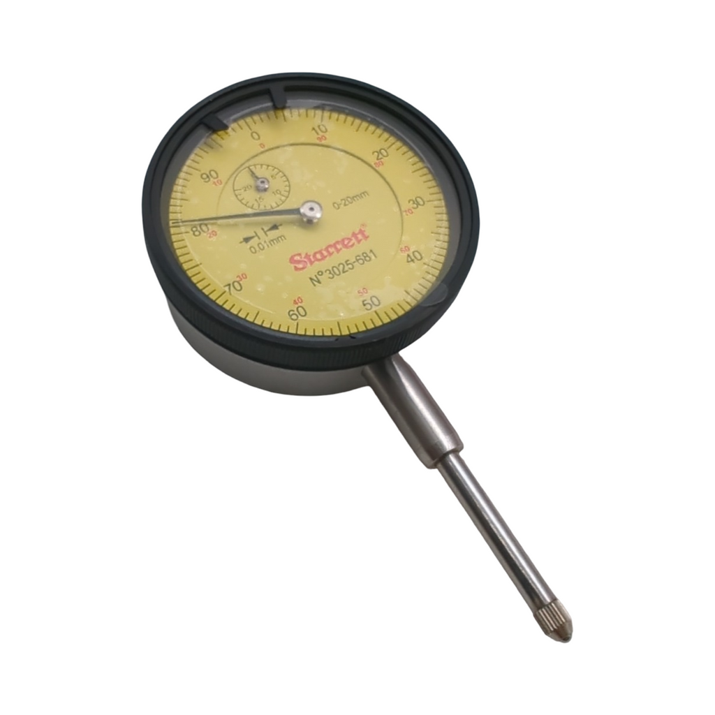 Starrett 3025-681 Messuhr 0,01 mm Teilung 20 mm Messbereich