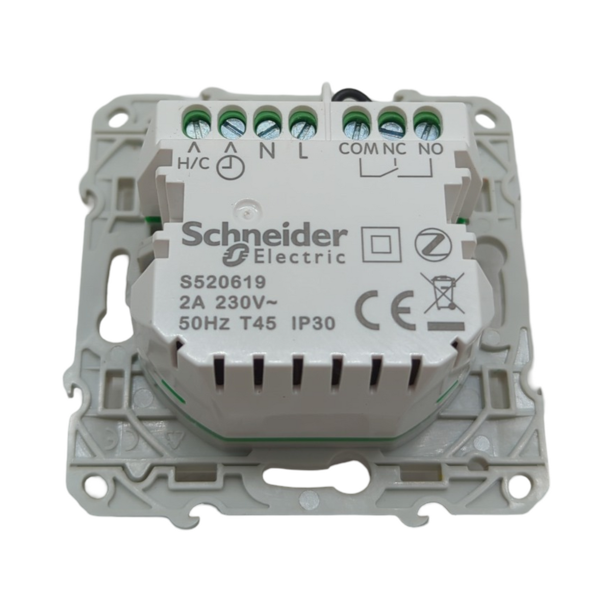 Schneider Thermostat Raumregler Universalgröße weiß für individuelle Temperatureinstellung