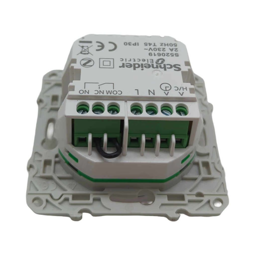 Schneider Thermostat Raumregler Universalgröße weiß für individuelle Temperatureinstellung