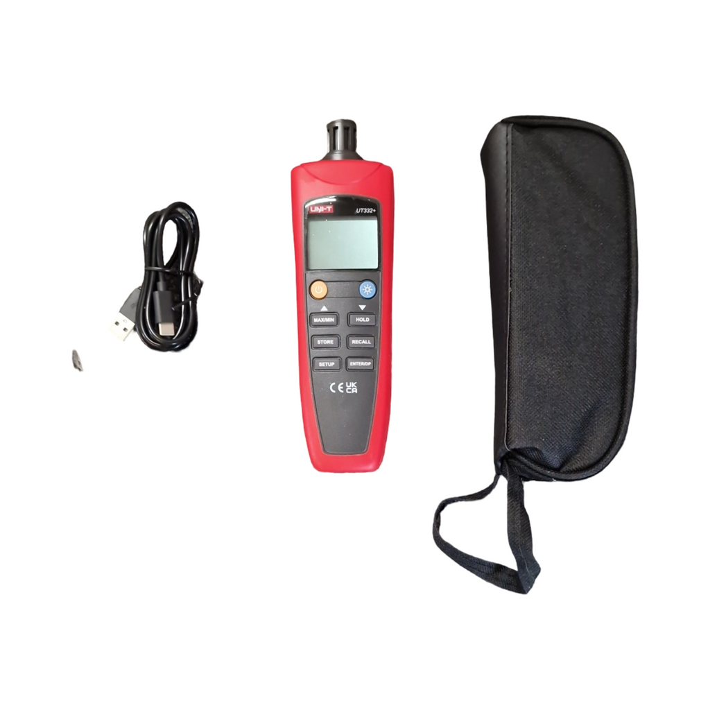 UNI-T UT331+ UT332+ Digital Thermometer Hygrometer Temperatur Luftfeuchtigkeitsmesser für Fabriken -20°C bis 70°C