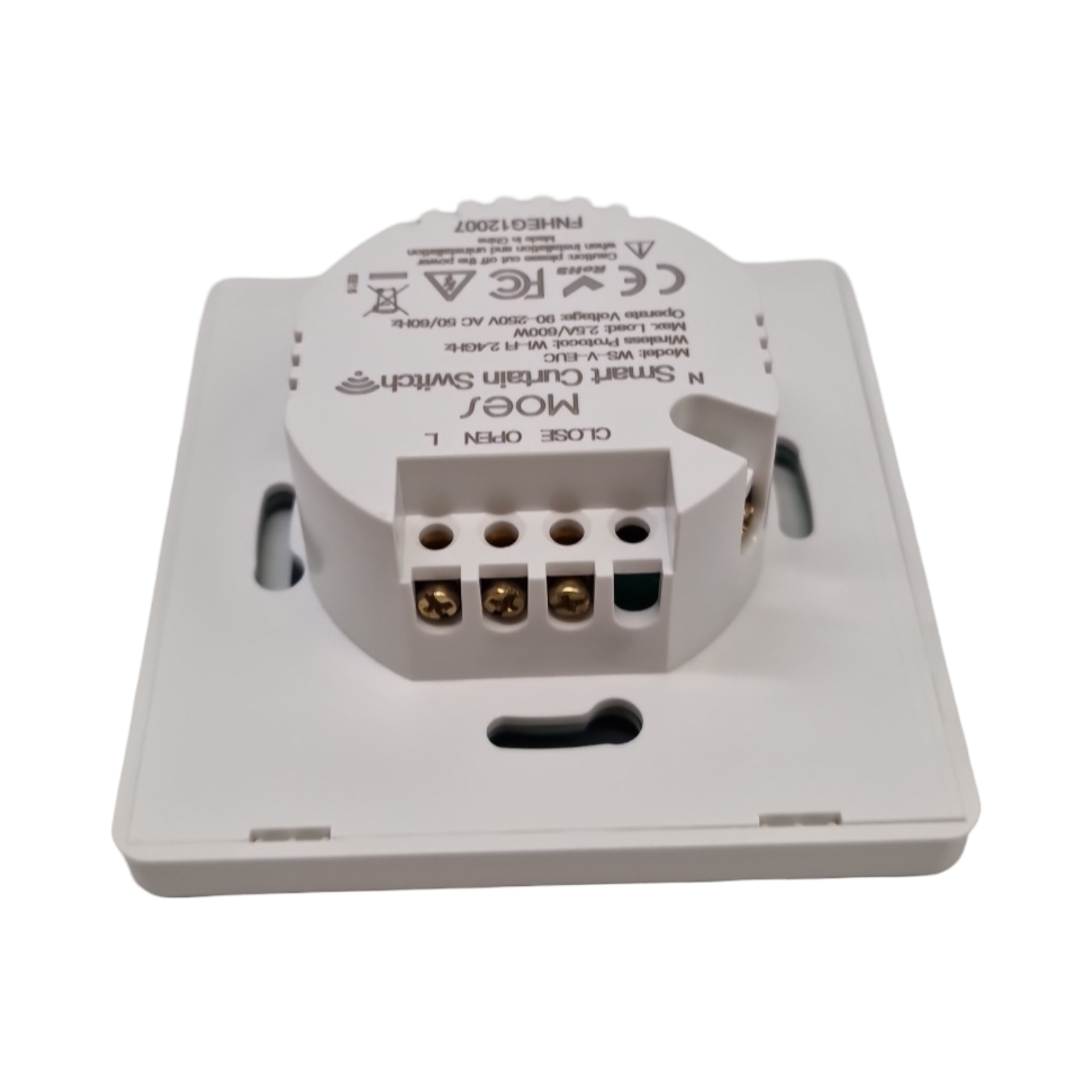 MOES 2.5D Rolladenschalter Smart WLAN Prozentanpassung mit Zeitschaltuhr für Alexa Google Home