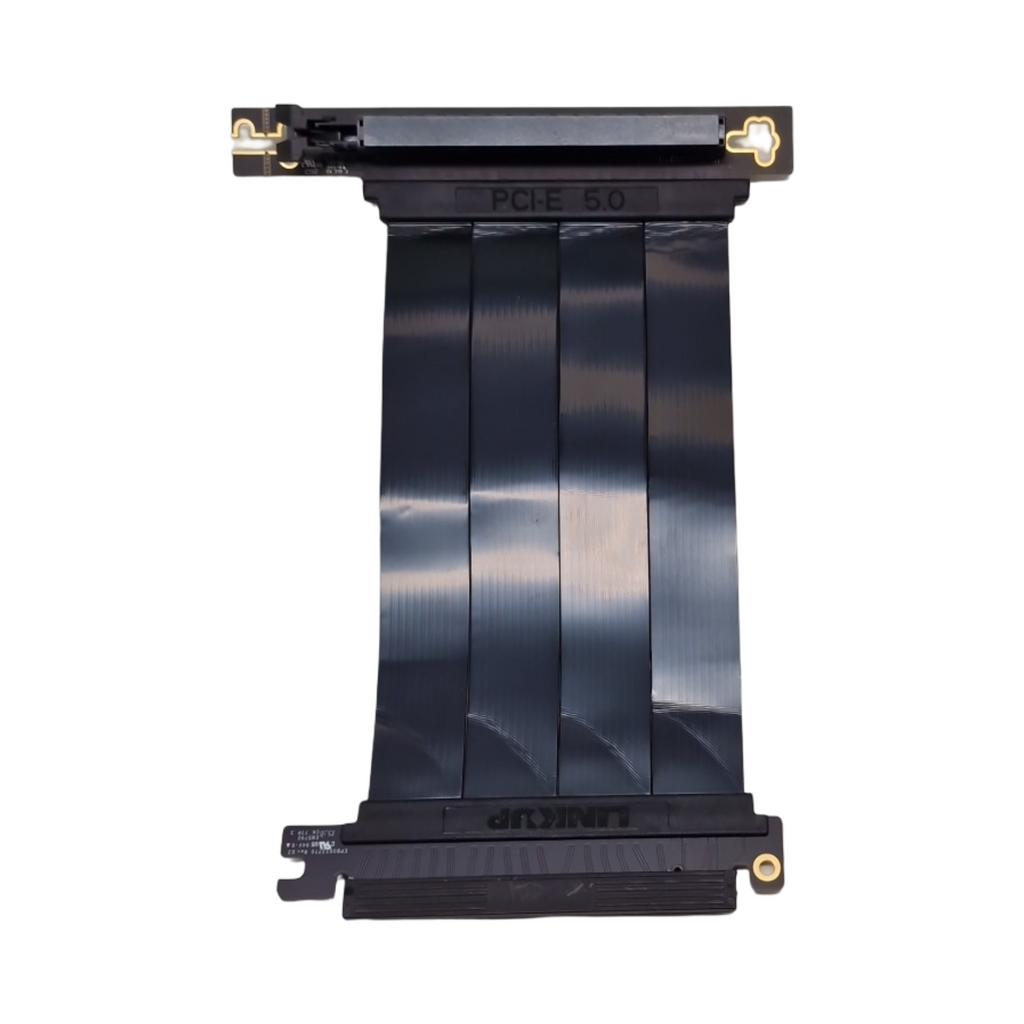 LINKUP AVA5 PCIe 5.0 Riser-Kabel x16 128GB/s RTX5090 RX9070 kompatibel rechter Winkel PCIe 4.0 WRX80 WRX90E
