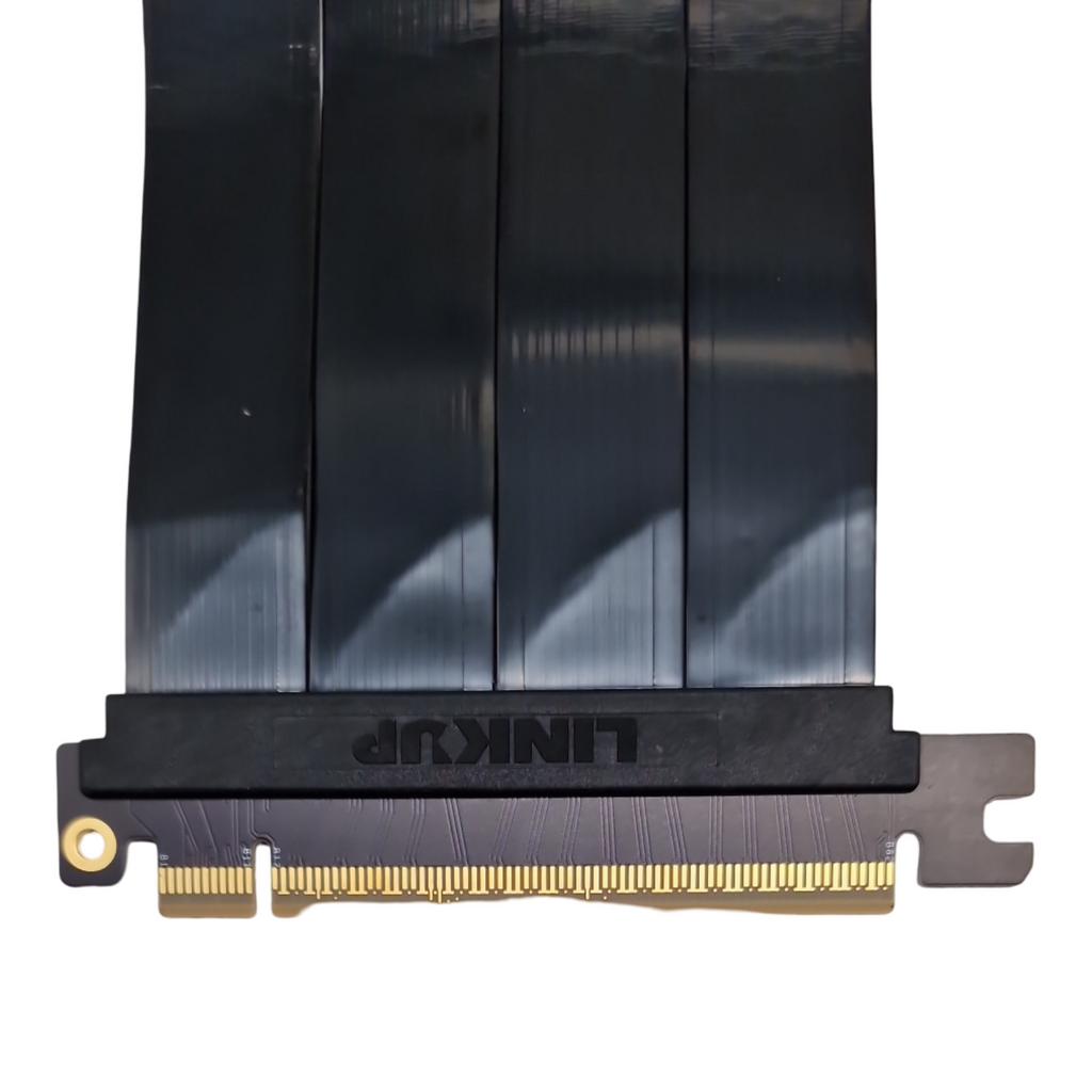 LINKUP AVA5 PCIe 5.0 Riser-Kabel x16 128GB/s RTX5090 RX9070 kompatibel rechter Winkel PCIe 4.0 WRX80 WRX90E