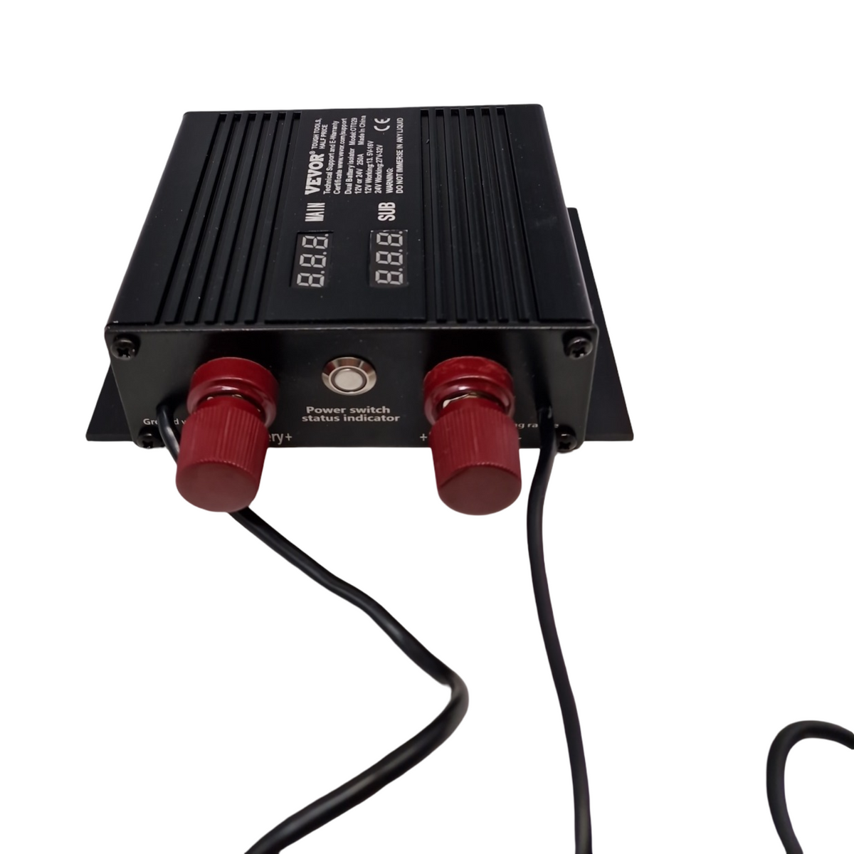 VEVOR Trennrelais 250A 12V/24V Spannungsgesteuertes Relais Batterie Isolator Universal für Auto LKW ATV RV