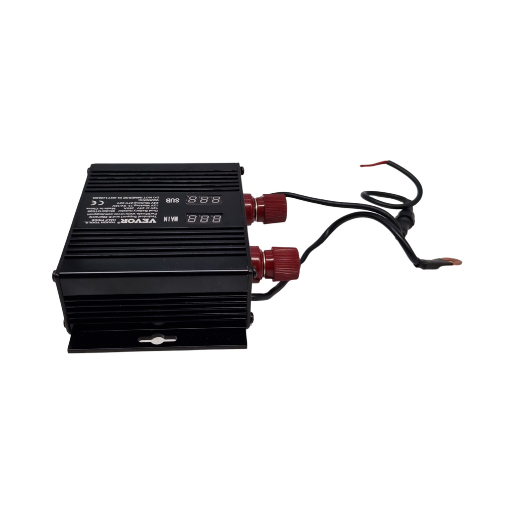 VEVOR Trennrelais 250A 12V/24V Spannungsgesteuertes Relais Batterie Isolator Universal für Auto LKW ATV RV