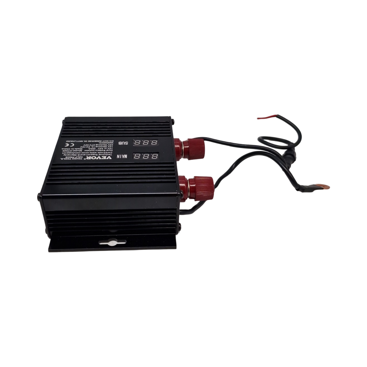 VEVOR Trennrelais 250A 12V/24V Spannungsgesteuertes Relais Batterie Isolator Universal für Auto LKW ATV RV