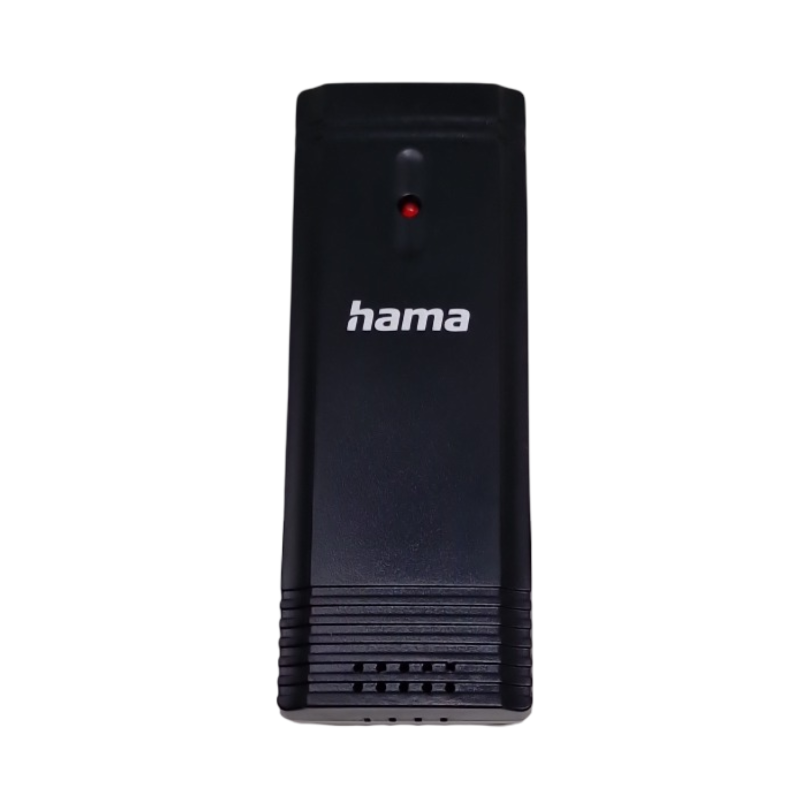 Hama Full Touch Wetterstation Funk mit Außensensor Schwarz LED Display Thermometer Hygrometer Barometer