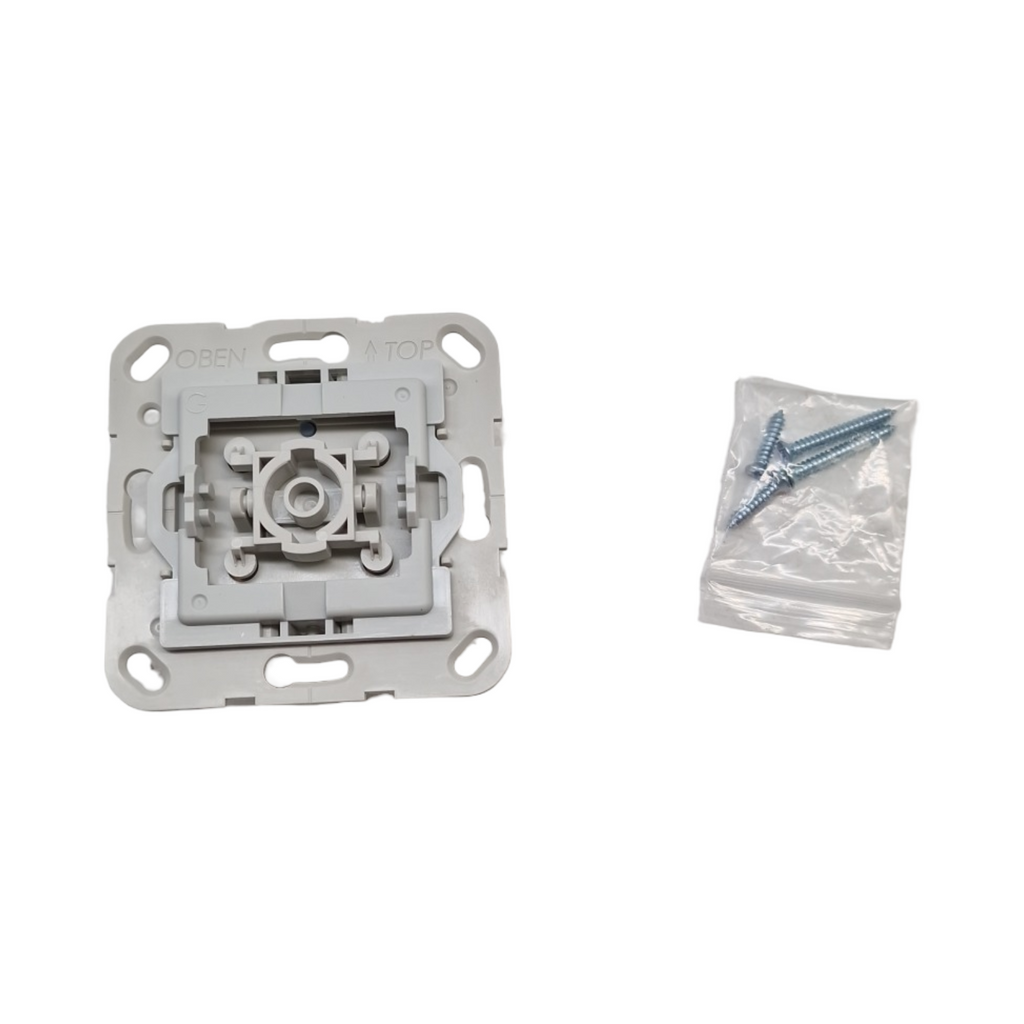 TechniSat Dimmer-Einsatz Unterputzdose Z-Wave Plus Flächenwippe kompatibel mit Gira Markenschaltern
