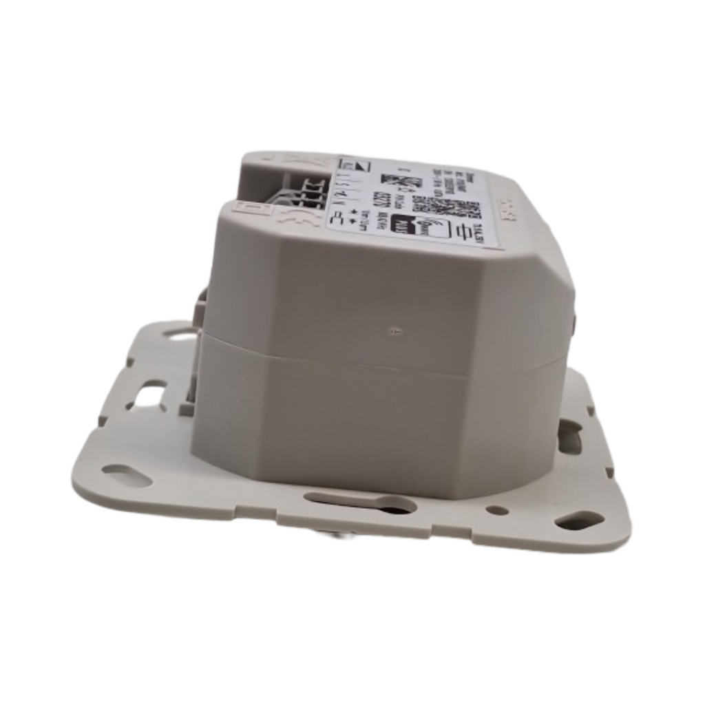 TechniSat Dimmer-Einsatz Unterputzdose Z-Wave Plus Flächenwippe kompatibel mit Gira Markenschaltern