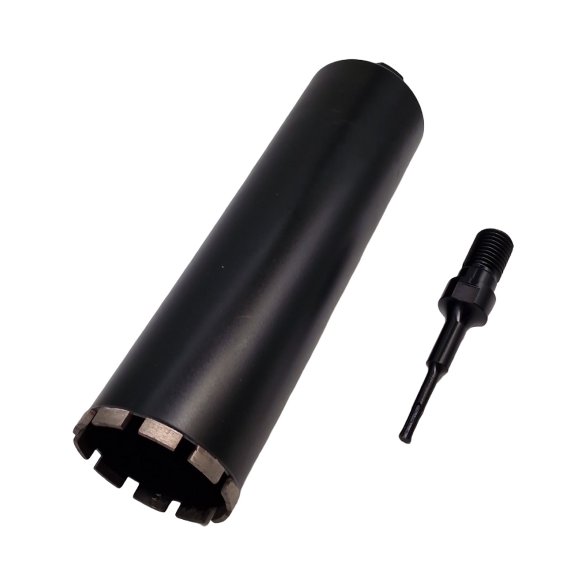 CPROSP Diamant-Kronenbohrer 110mm SDS Plus Adapter Bohrkrone für Beton Mauerwerk Länge 420mm