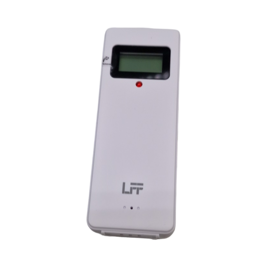 LFF Wetterstation Funk Digital Farbdisplay Indoor Outdoor mit Sensoren Thermometer Atomuhr