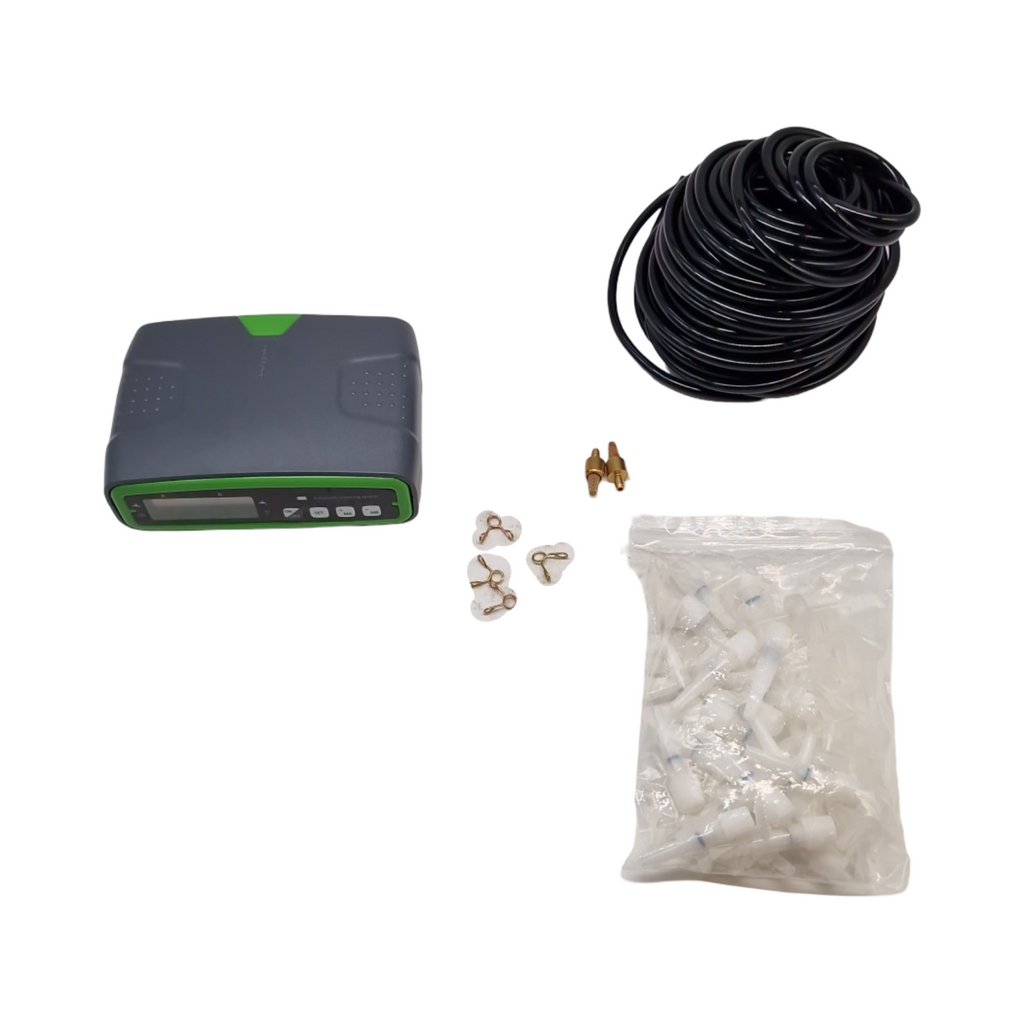 Vankarr WiFi Bewässerungssystem Indoor doppelte Pumpe Tropfbewässerungsset für Garten Pflanzen