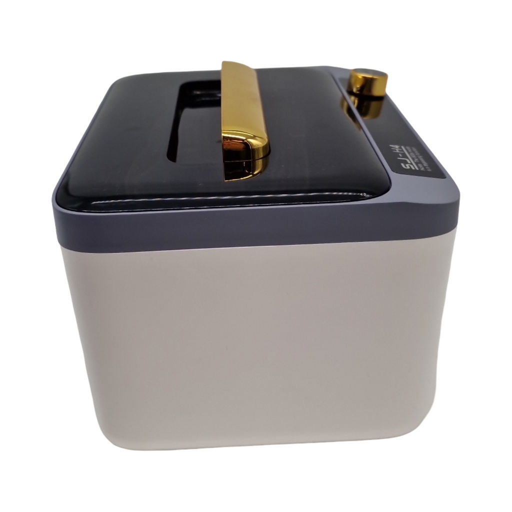 Hogance Ultraschallreiniger 900ml 75W 45kHz mit 6 Timer Einstellungen für Schmuck Brillen Uhren Ketten