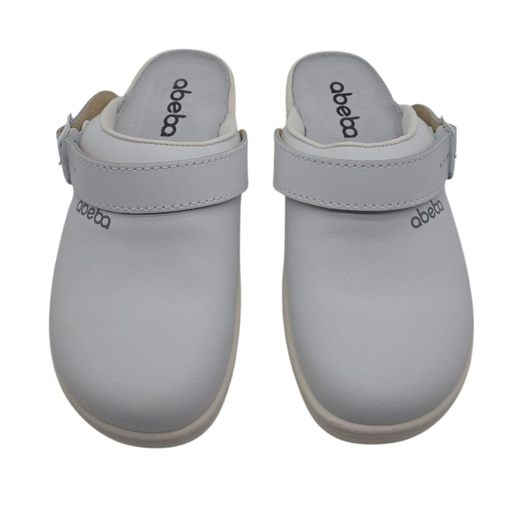ABEBA 7021 Berufsschuhe Clog Weiß Größe 39