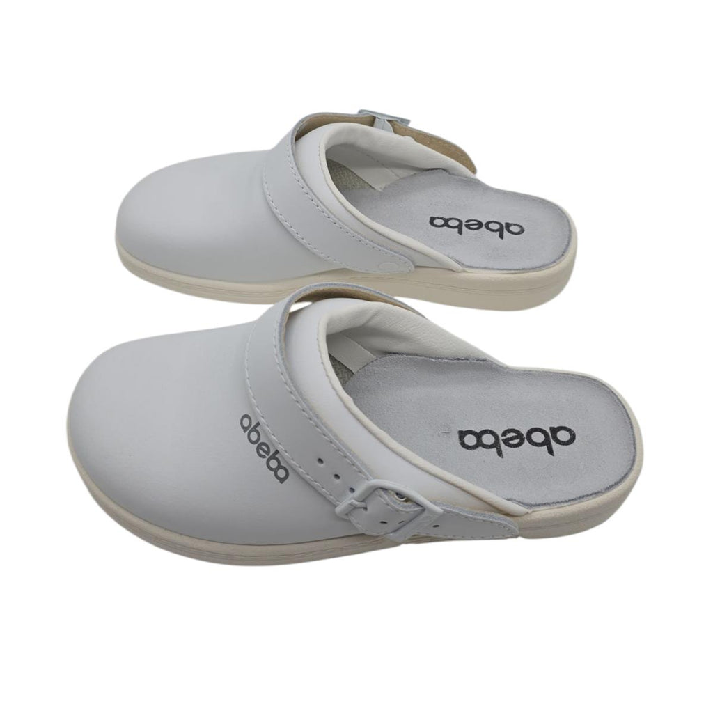 ABEBA 7021 Berufsschuhe Clog Weiß Größe 39