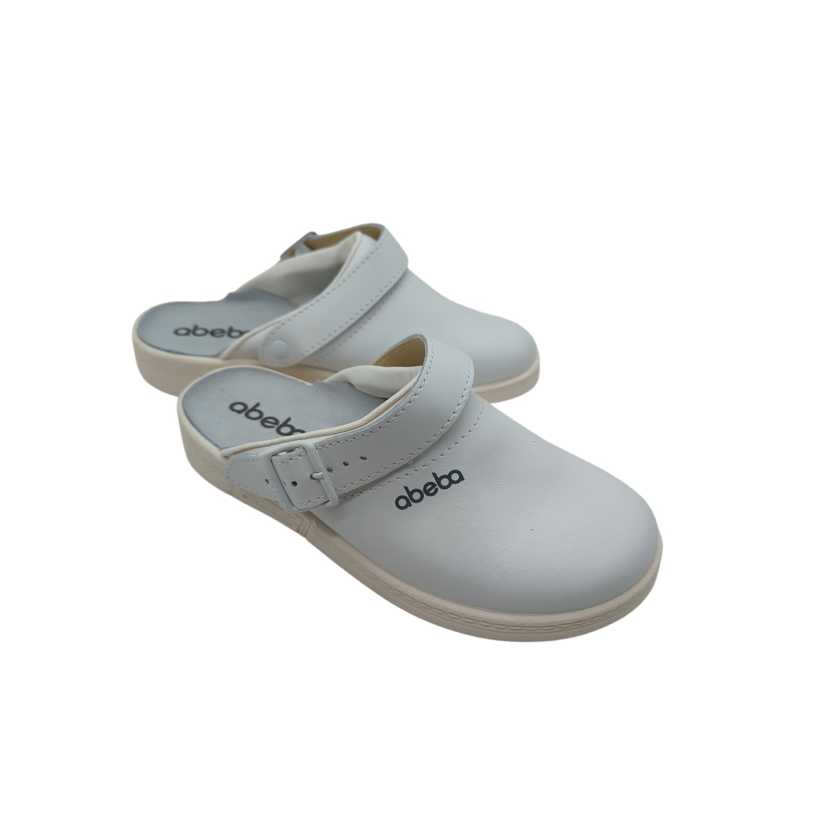 ABEBA 7021 Berufsschuhe Clog Weiß Größe 39