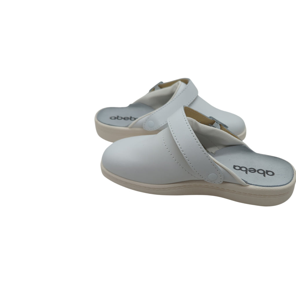 ABEBA 7021 Berufsschuhe Clog Weiß Größe 39