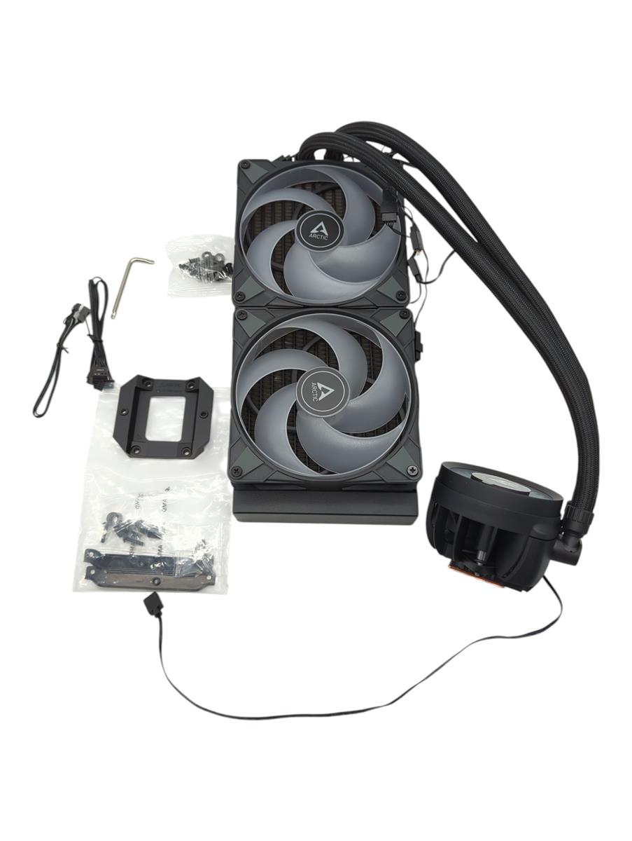ARCTIC Liquid Freezer III 280 A-RGB PC-Wasserkühlung mit Intel-Montagerahmen PWM-VRM-Lüfter