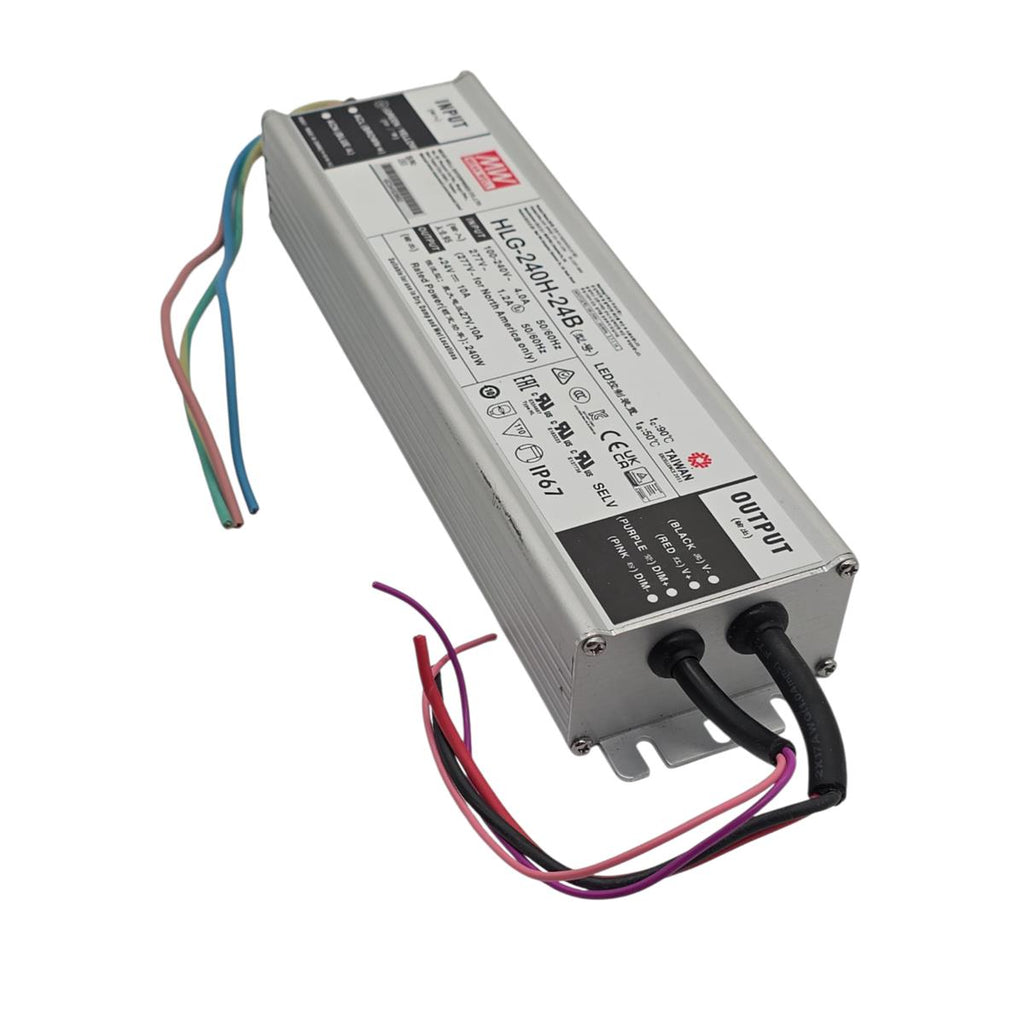 Meanwell LED Netzteil HLG 240H 24B 240W 24V 10A IP67 dimmbar