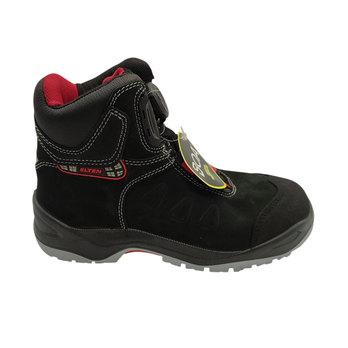 ELTEN TILL BOA Mid ESD S3 Sicherheitsstiefel Leder Größe 42 Schwarz