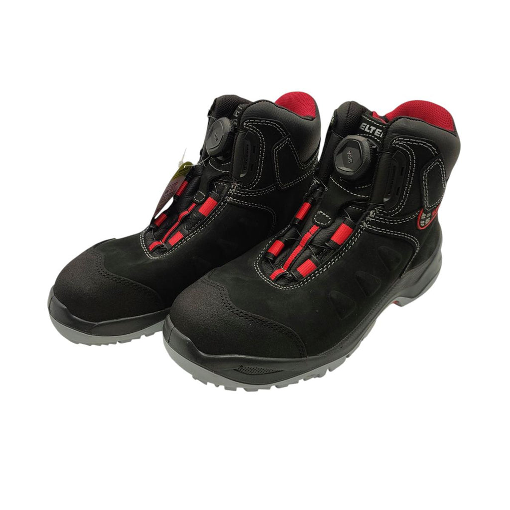 ELTEN TILL BOA Mid ESD S3 Sicherheitsstiefel Leder Größe 42 Schwarz
