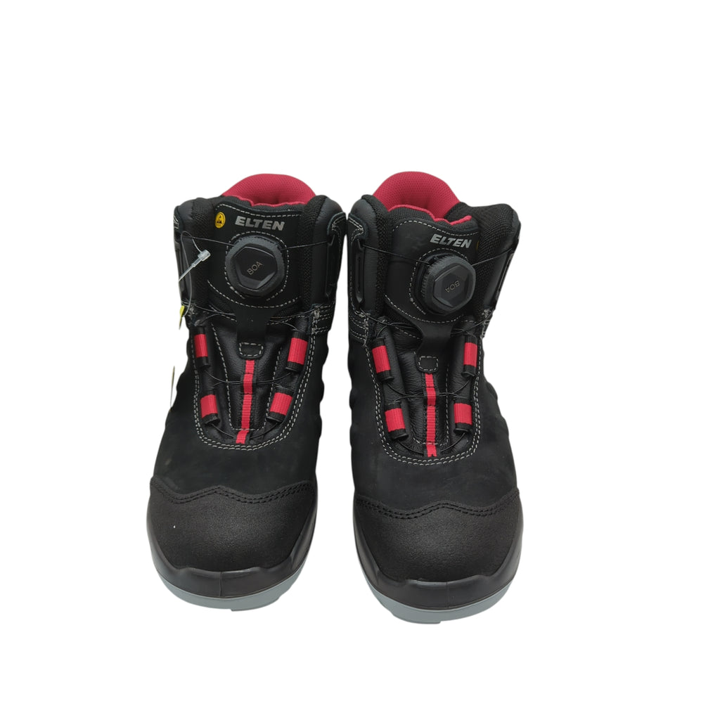 ELTEN TILL BOA Mid ESD S3 Sicherheitsstiefel Leder Größe 42 Schwarz