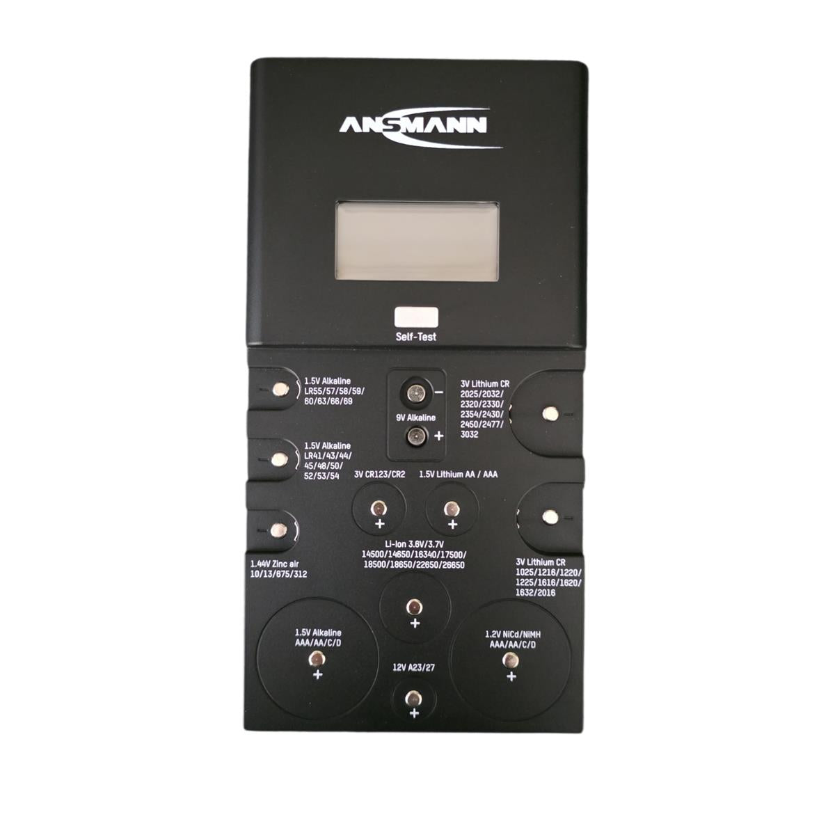 FINDMAG Batterietester für Knopfzellen Li-Ion Lithium Alkaline Zink-Luft 1,2-12V