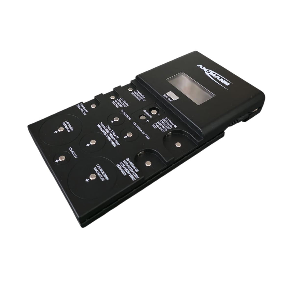 FINDMAG Batterietester für Knopfzellen Li-Ion Lithium Alkaline Zink-Luft 1,2-12V